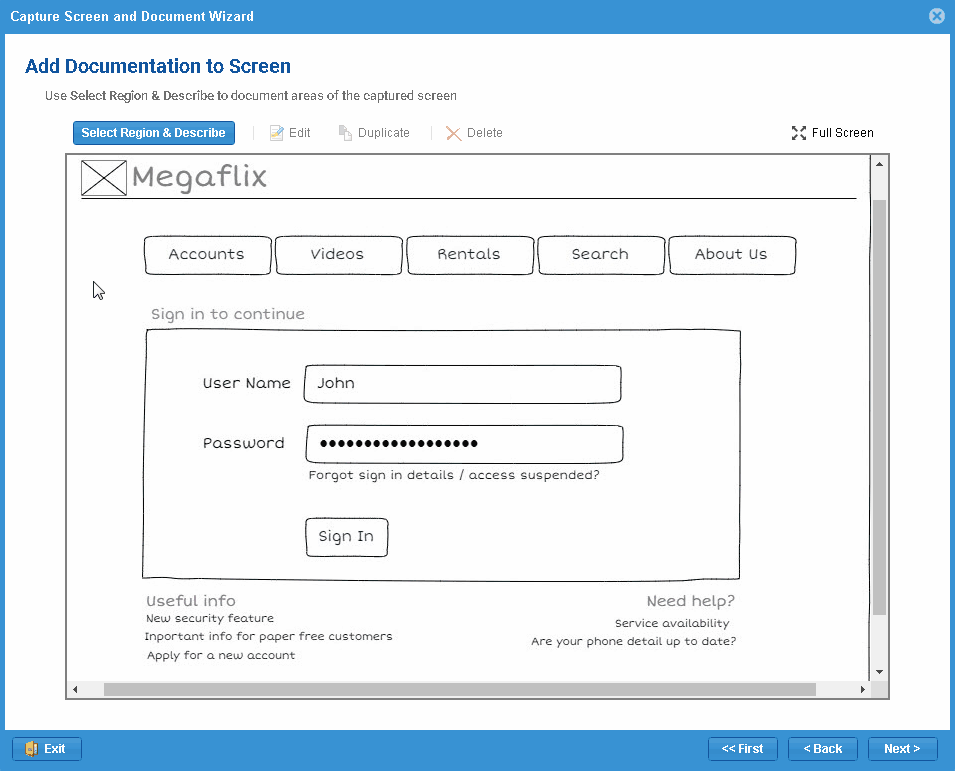 C:\Users\novatech108\Datto Workplace\Doc - KB\NextGen\TopTeam Web\Diagrams\Wireframe - Capture Screen and Document Wizard\GIF\Selecting a  region on captured screen and documenting 1.gif